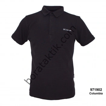Columbia Model Likralı  Kısa Kol Tişört