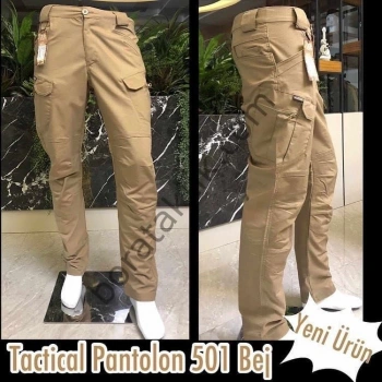 Combat Hardal Likralı Ripstop Taktik Koruma Pantolonu