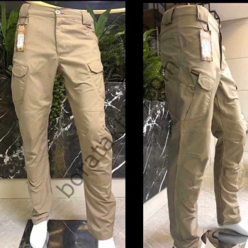 Combat Krem Likralı Ripstop TAKTİK KORUMA Pantolonu