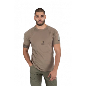 Combat Taktik Pike Tişört Kısa Kol / Yakasız