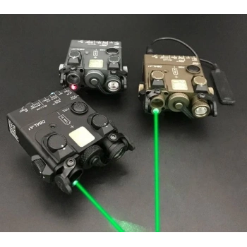 DBAL - Metal DBAL-A2 Light Laser Aiming Green IR PEQ Torch Strobe Light Yeşil LAZER Airsoft