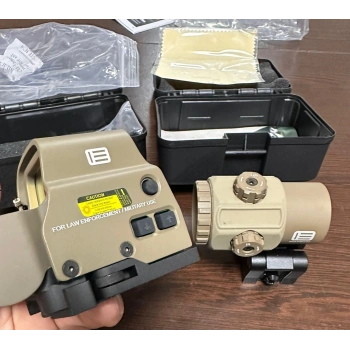 Eotech 558 Reddot ve Eotech 3x Magnifier Holografig Nişangâh, (12-20 Kalibre ve Askeri Tüfekler için Özel üretim)ATEŞLİ SİLAH İÇİN OLAN MODELİ