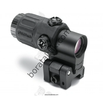 Replika EOTech G33 STS 3X Yakınlaştırıcı - Yana Katlanır Ayaklı -Siyah ve Çöl Rengi Magnifier Atışa Dayanıklı ASKERİ ÜRÜN