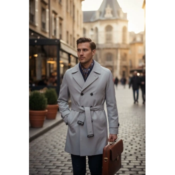 Erkek Kurşun Geçirmez 3a Seviye Trençkot