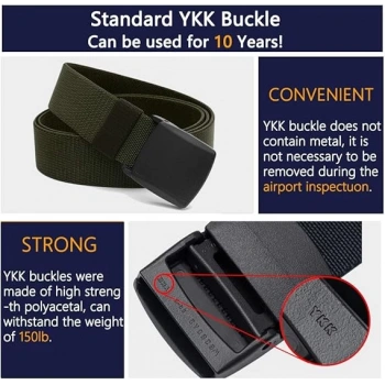 Outdoor Stretch Taktik Likralı Kemer, Kırılmaz Plastik Kıstırmalı Toka,Xraydan Geçen Flex kemer