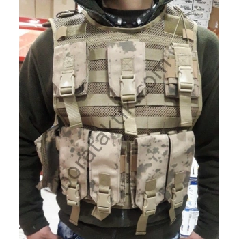 Jandarma Yeni Tip G3 HK33 Hücum Yeleği (Plakalıklı)