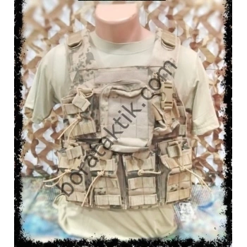 Jandarma Yeni Tip Hücum Yeleği HK33 G3 (Plakalıklı)