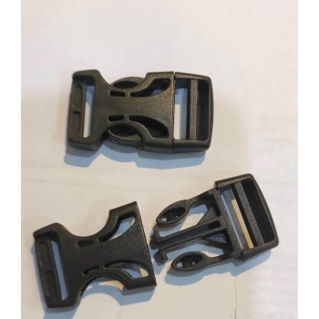 Kask Çene Kayışı Plastik Klipsi Haki Renk (20mm Kolon Kanal Genişliği içindir)