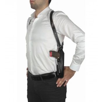 Koltukaltı Tabanca Kılıfı Deri ve Şarjörlük