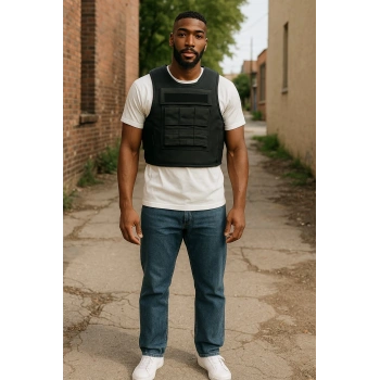Level 3a 44 Magnum Ballistic Vest Black Model 1