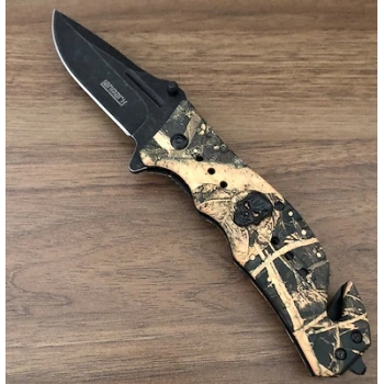 Lanmark Çöl Kamuflaj Kurukafa Bıçak 20 Cm