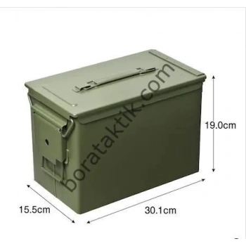 Mermi Sandığı Metal Muhimmat Kutusu