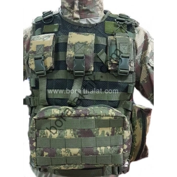 MG3 Hücum Yeleği ,Bixi Hücum Yeleği 100lü (Plakalıklı)