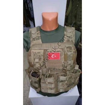 MPT-HK-G3 Jandarma Hücum Yeleği Fileli (Plakalıklı) Yeni