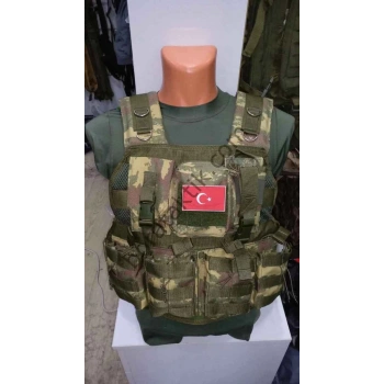 MPT-HK-G3 Piyade Tsk Hücum Yeleği Fileli (Plakalıklı) Yeni