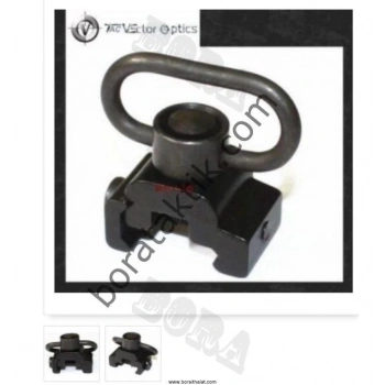 MPT76 - MPT55 Kayış 22mm ray aparatı 360 Derece Dönerli Bas Çıkarlı adaptör