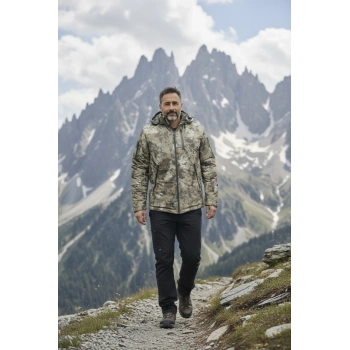 ÖZEL HAREKAT SOFTSHELL ELYAF DOLGU MONT SU GEÇİRMEZ A KALİTE