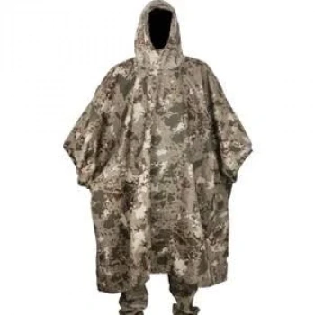 Piyade Kamuflaj Su Geçirmez Askeri Panço Yağmurluk Orjinal