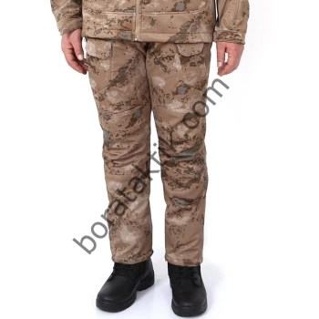 Softshell Pantolon Jandarma Kamuflaj