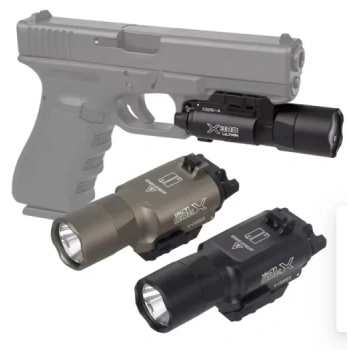 Surefire X300 METAL TAKTİK TABANCA TÜFEK FENERİ 500 LÜMEN