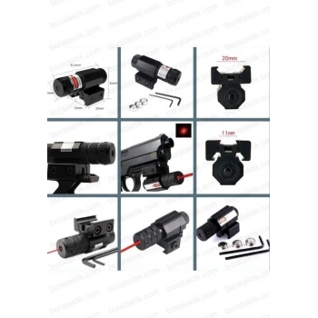 Tabanca Lazeri KIRMIZI (ayarlanabilir)