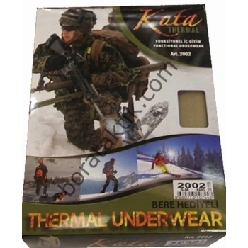 Termal İçlik Alt-Üst-Şapka Takım