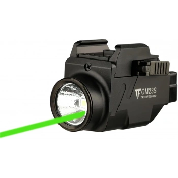 TrustFire GM23s Mini Lazerli Fener Orjinal 800 lümen Light and Green Laser Combo