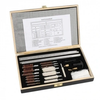 Universal Her Çap için Silah Temizleme HARBI SETI 24 parça