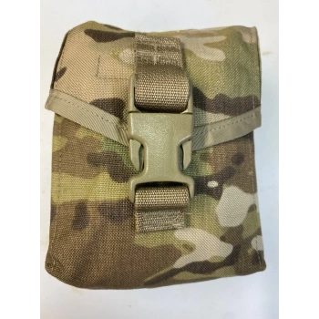 USGI MOLLE II Multicam OCP IFAK Improved First Aid Kit Complete w/Tournquet
