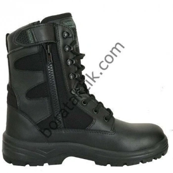 WESSON ASKERİ BOT FERMUARLI Siyah