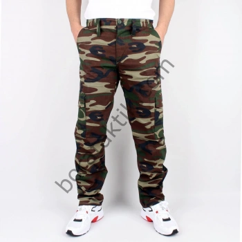 Woodland Kamuflaj Pantolon