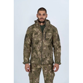 Piyade Kamuflaj Softshell Mont Combat Tactical