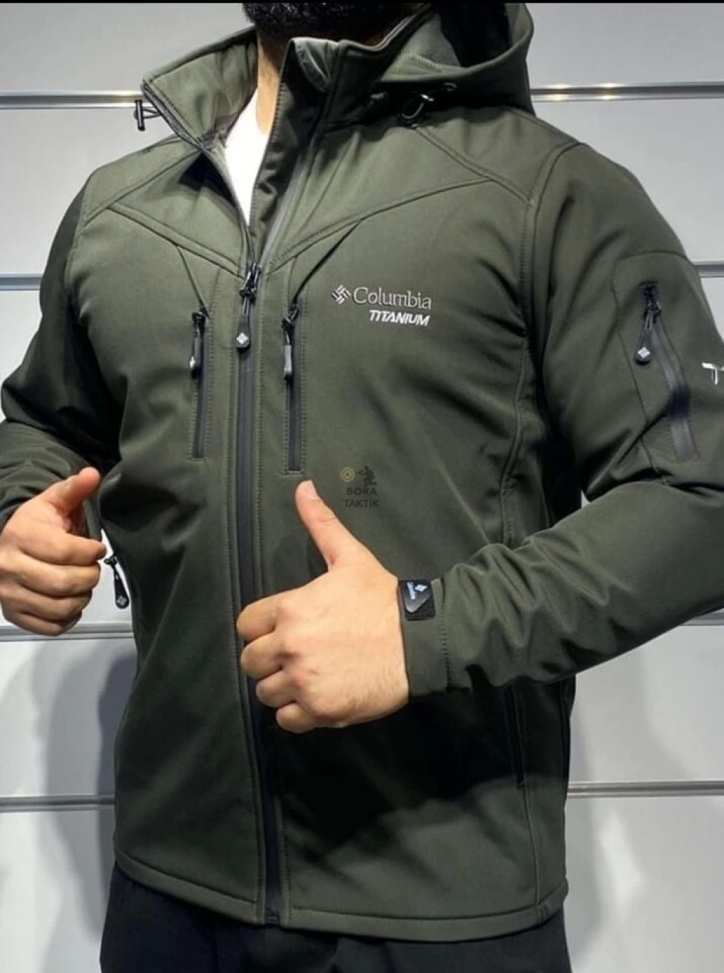 Columbia Softshell Mont Su Rüzgar Geçirmez