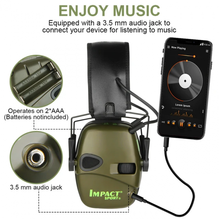 Howard Leight by Honeywell Impact Sport Sound (Elektronik Atış ...