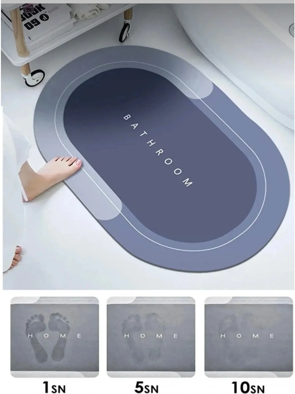 1 ALANA 1 HEDİYE 2 ADET SU EMİCİ PASPAS