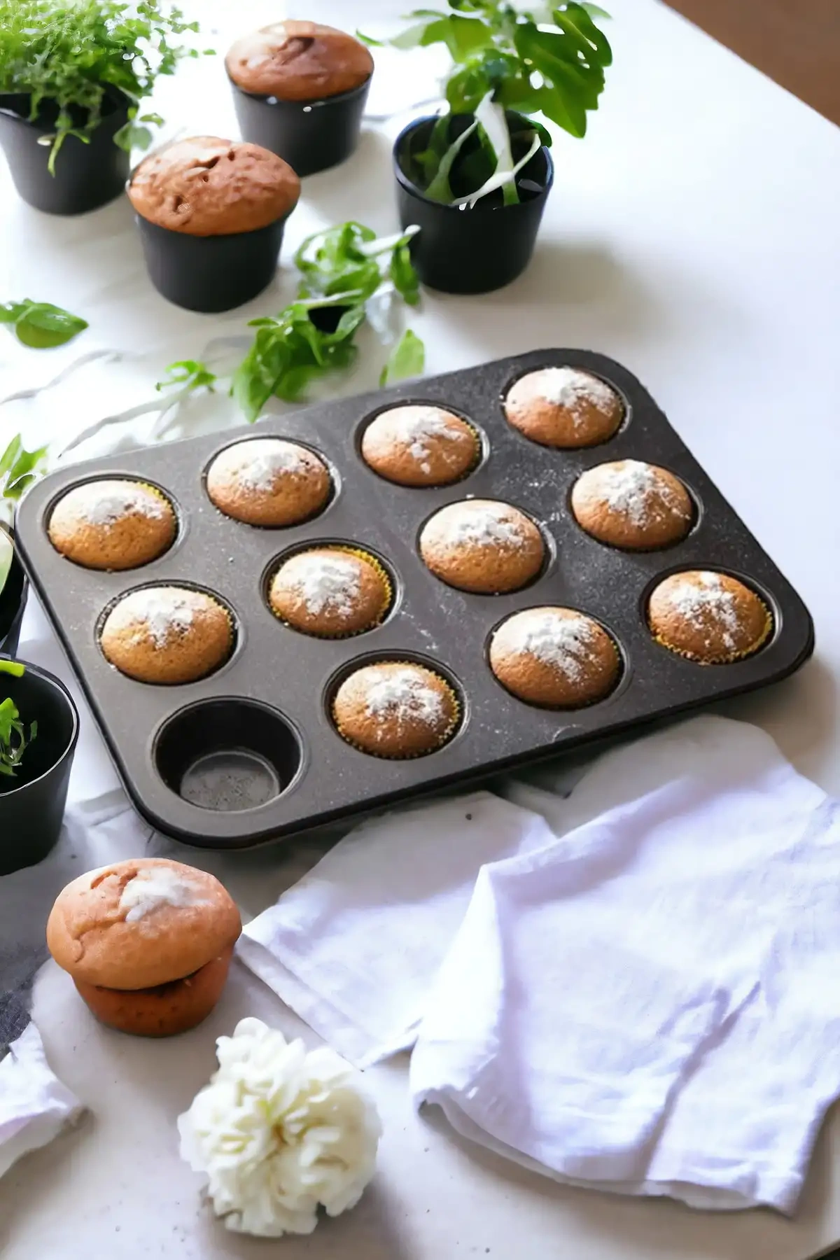 12 bölmeli Muffin Kek Kalıbı