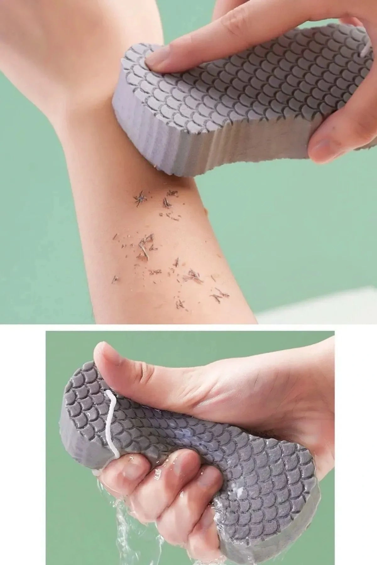 2 Li Banyo Lifi Kir Çıkarıcı Yumuşak Doku Duş Süngeri