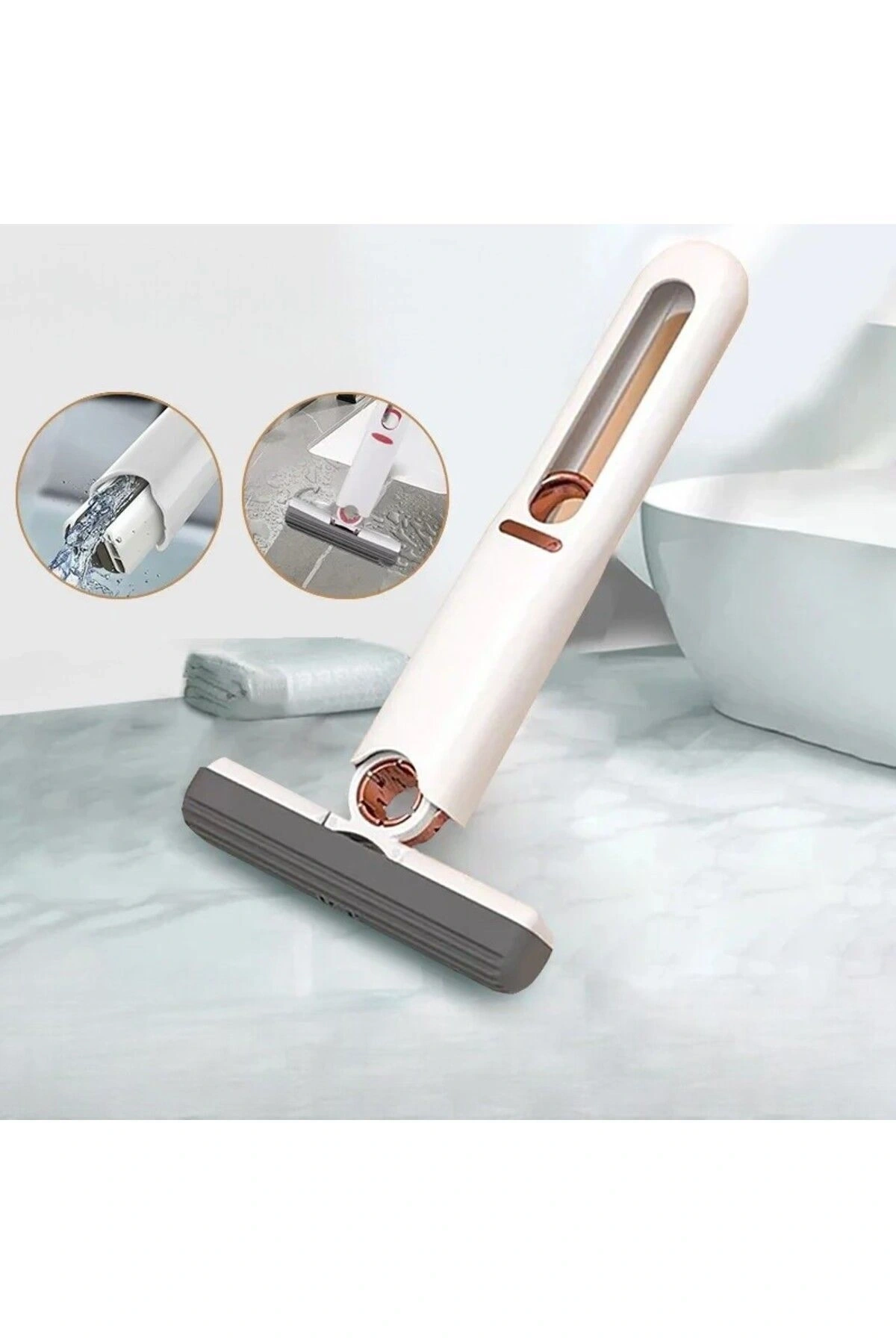 Taşınabilir Mini Mop Pencere Mutfak Zemin Silme Mopu
