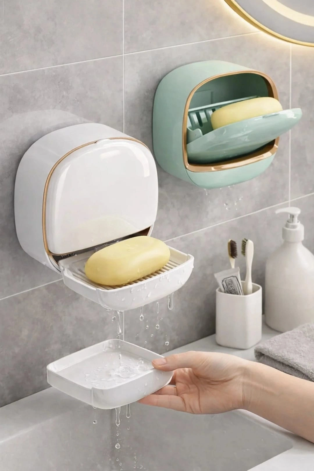 1 ALANA + 1 HEDİYE 2 ADET LÜX SABUNLUK