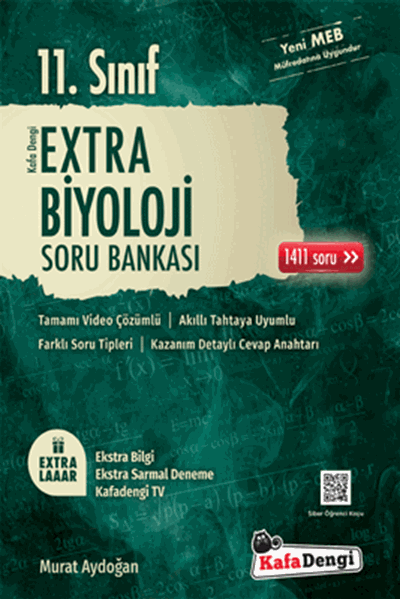 KAFA DENGİ YAYINLARI 11 SINIF EXTRA BİYOLOJİ SORU BANKASI