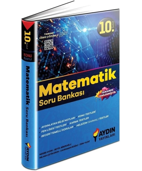 Aydın Yayınları 10. Sınıf Matematik Konu Özetli Soru Bankası