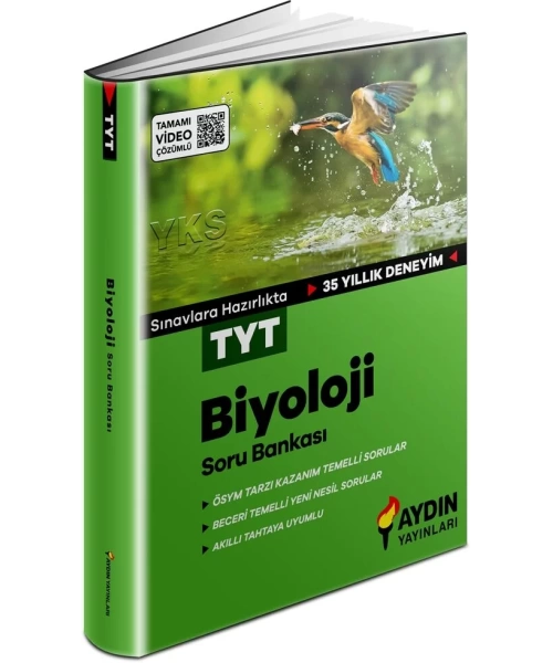 AYDIN YAYINLARI TYT BİYOLOJİ SORU BANKASI