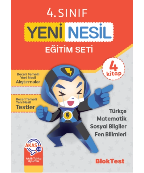 BLOK TEST 4 SINIF YENİ NESİL EĞİTİM SETİ