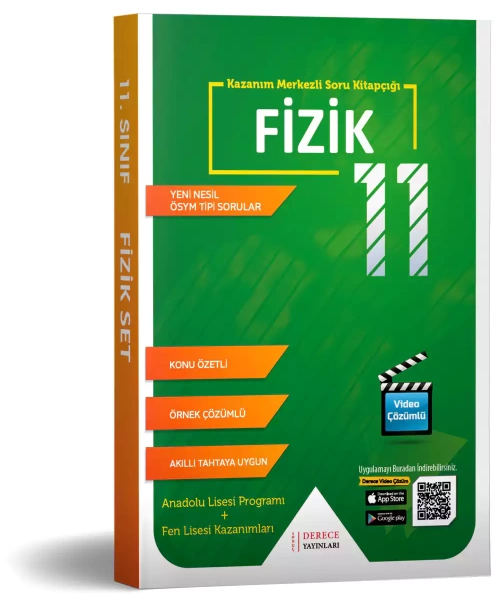 DERECE YAYINLARI  11 SINIF   FİZİK FASİKÜL SET