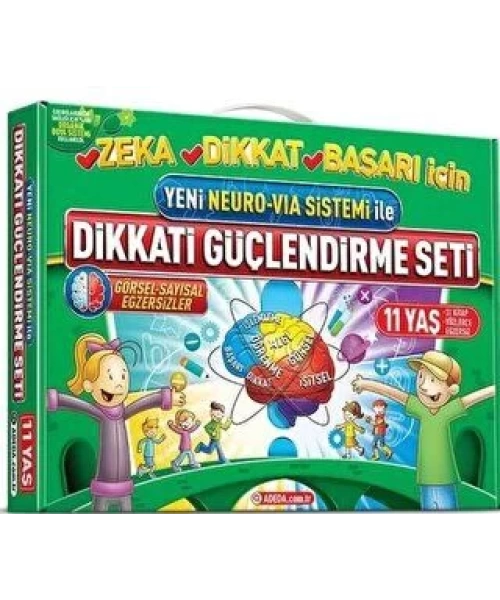 DİKKAT GÜÇLENDİRME SETİ 11 YAŞ