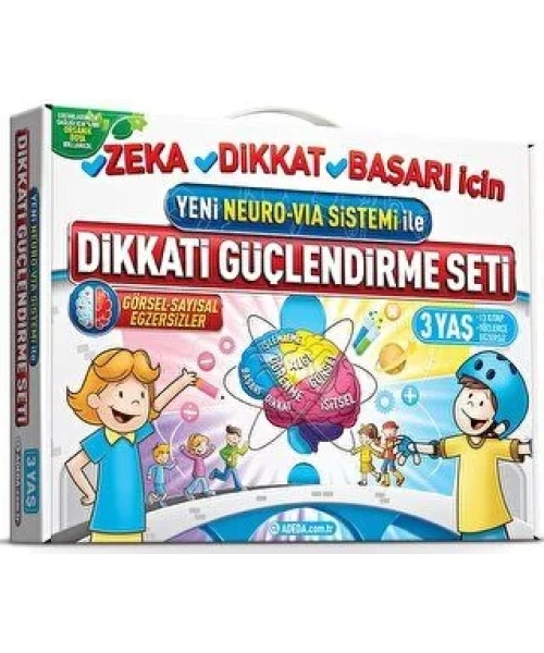 DİKKAT GÜÇLENDİRME SETİ 3 YAŞ