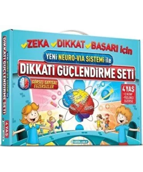 DİKKAT GÜÇLENDİRME SETİ 4 YAŞ