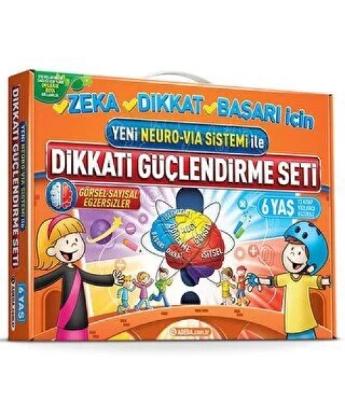 DİKKAT GÜÇLENDİRME SETİ 6 YAŞ