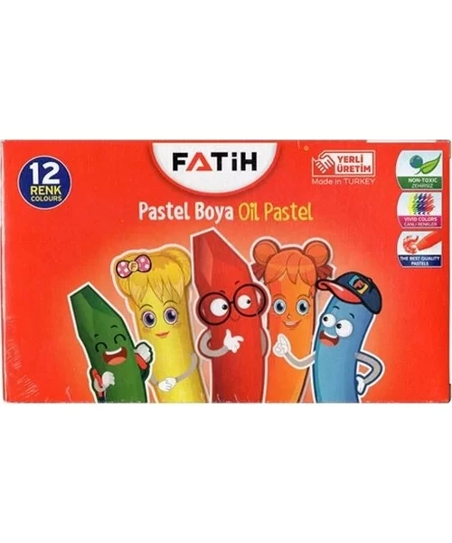 FATİH 12 Lİ PASTEL BOYA