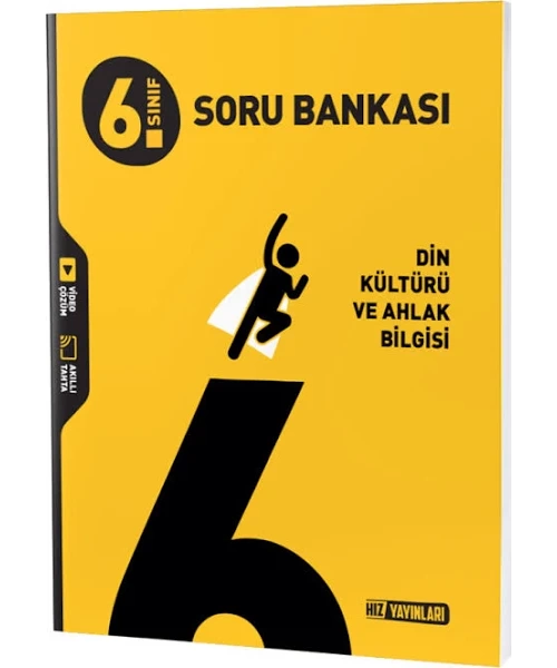 HIZ YAYINLARI 6 SINIF DİN KÜLTÜRÜ SORU BANKASI